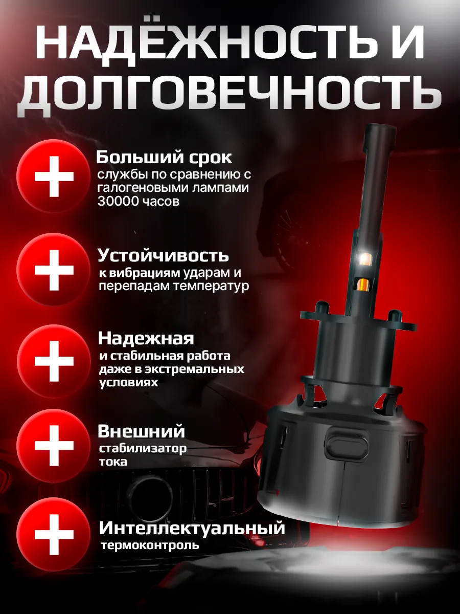 Светодиодная лампа T95 H1