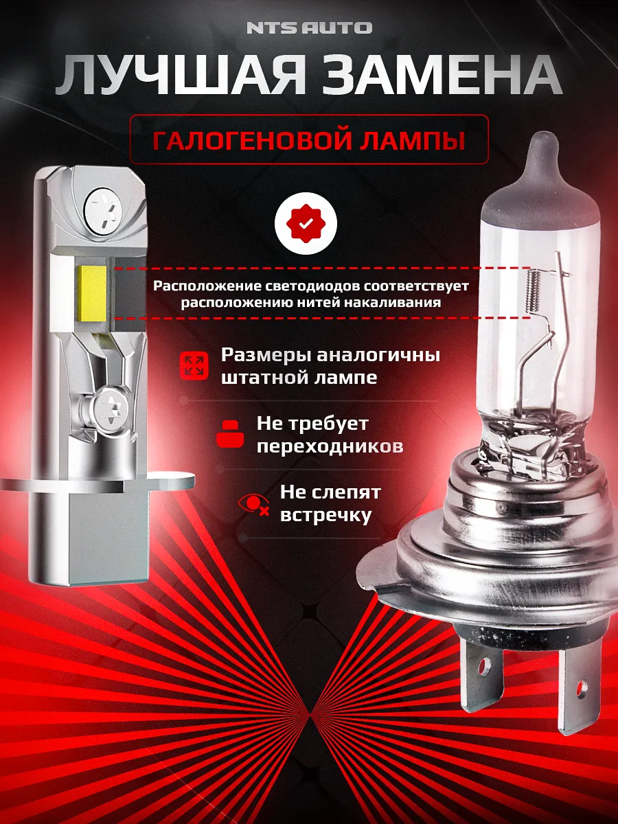 Светодиодные лампы A53 H3 6300К