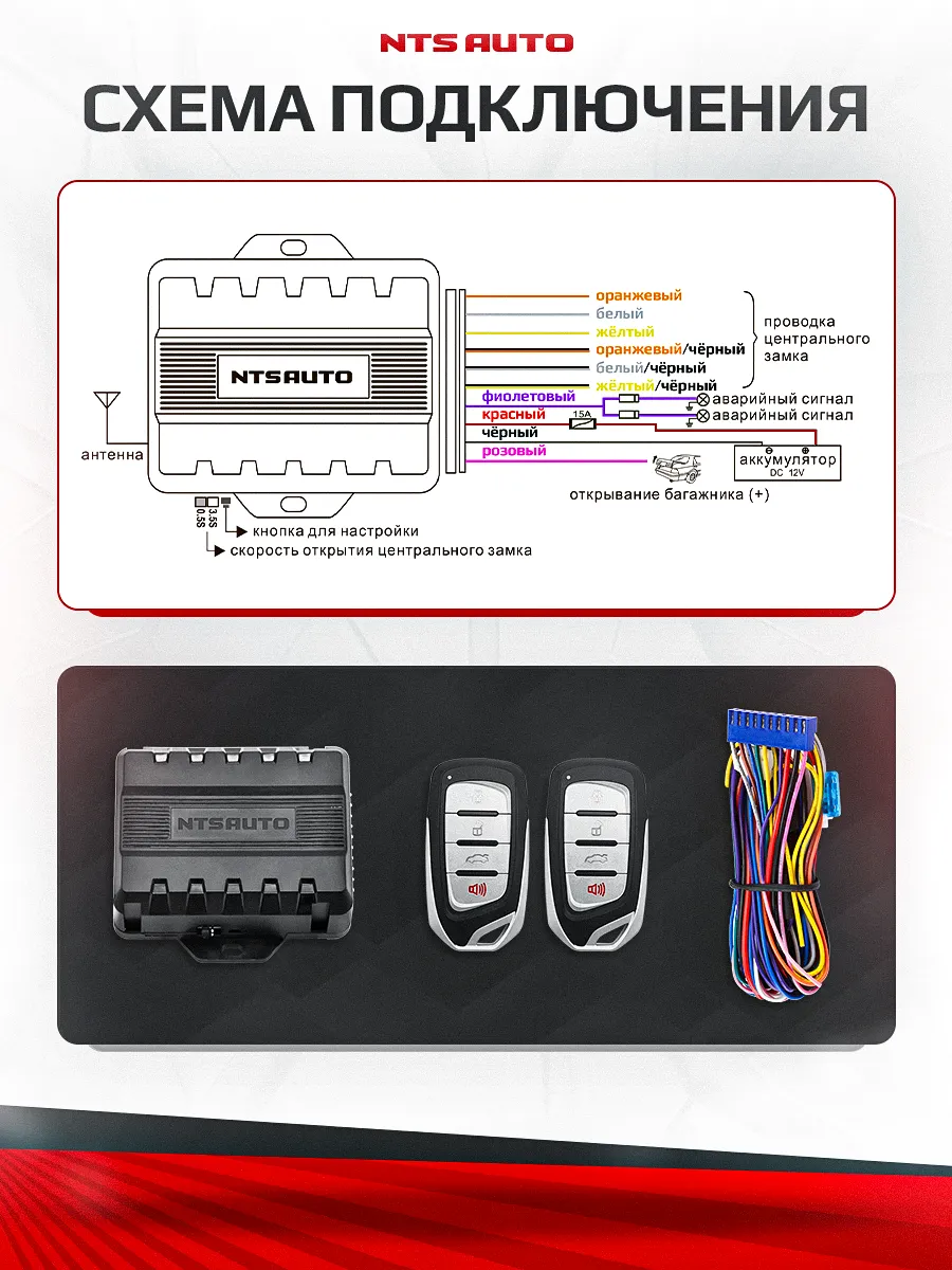 Блок управления центральным замком 681