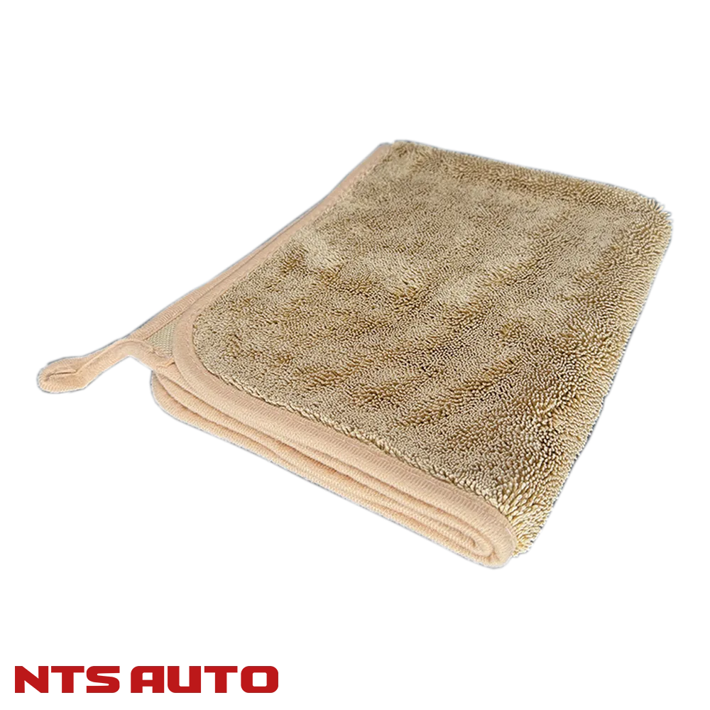 Полотенце из микрофибры для авто 50Х90см БЕЖЕВОЕ