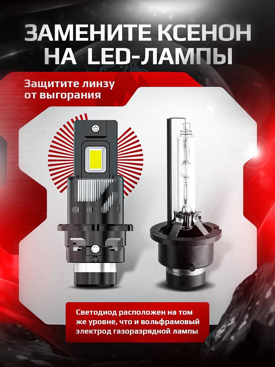 Светодиодные лампы COMPACT D4S 6300K