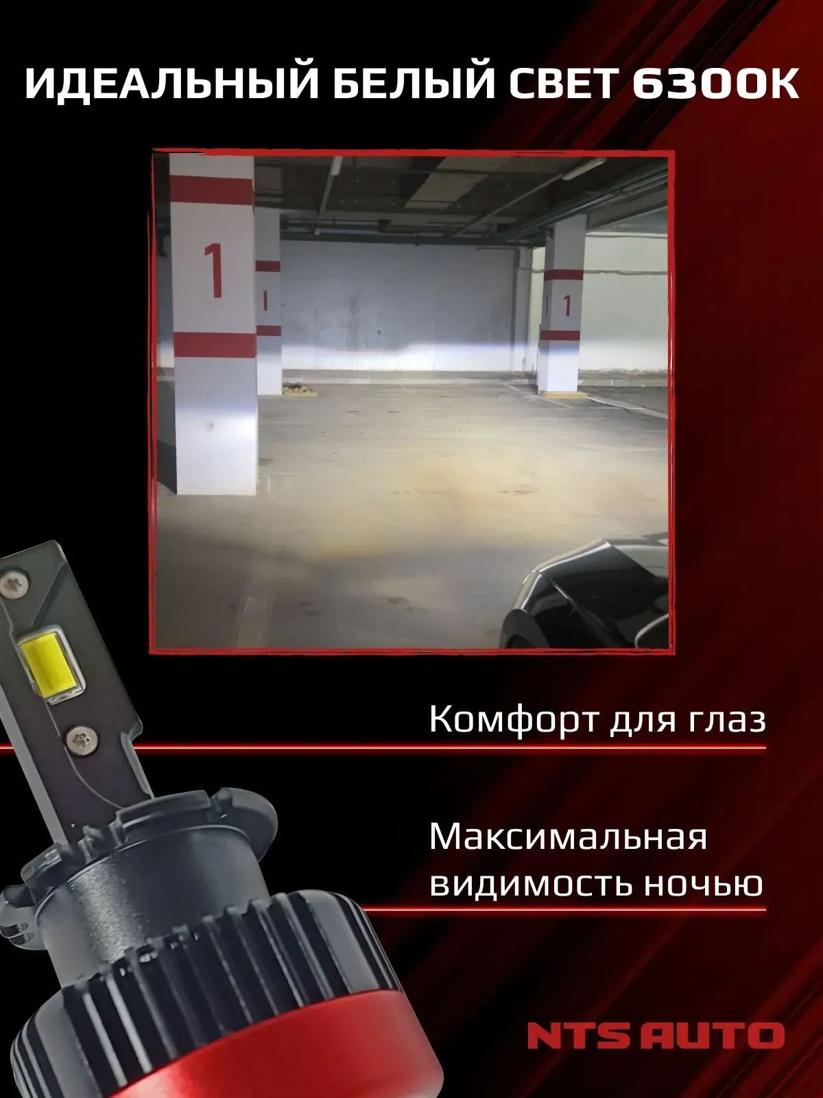 Светодиодные лампы 6300K D2S/D2R