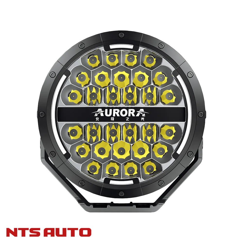 Светодиодная фара ДАЛЬНЕГО СВЕЧЕНИЯ с ДХО 9"