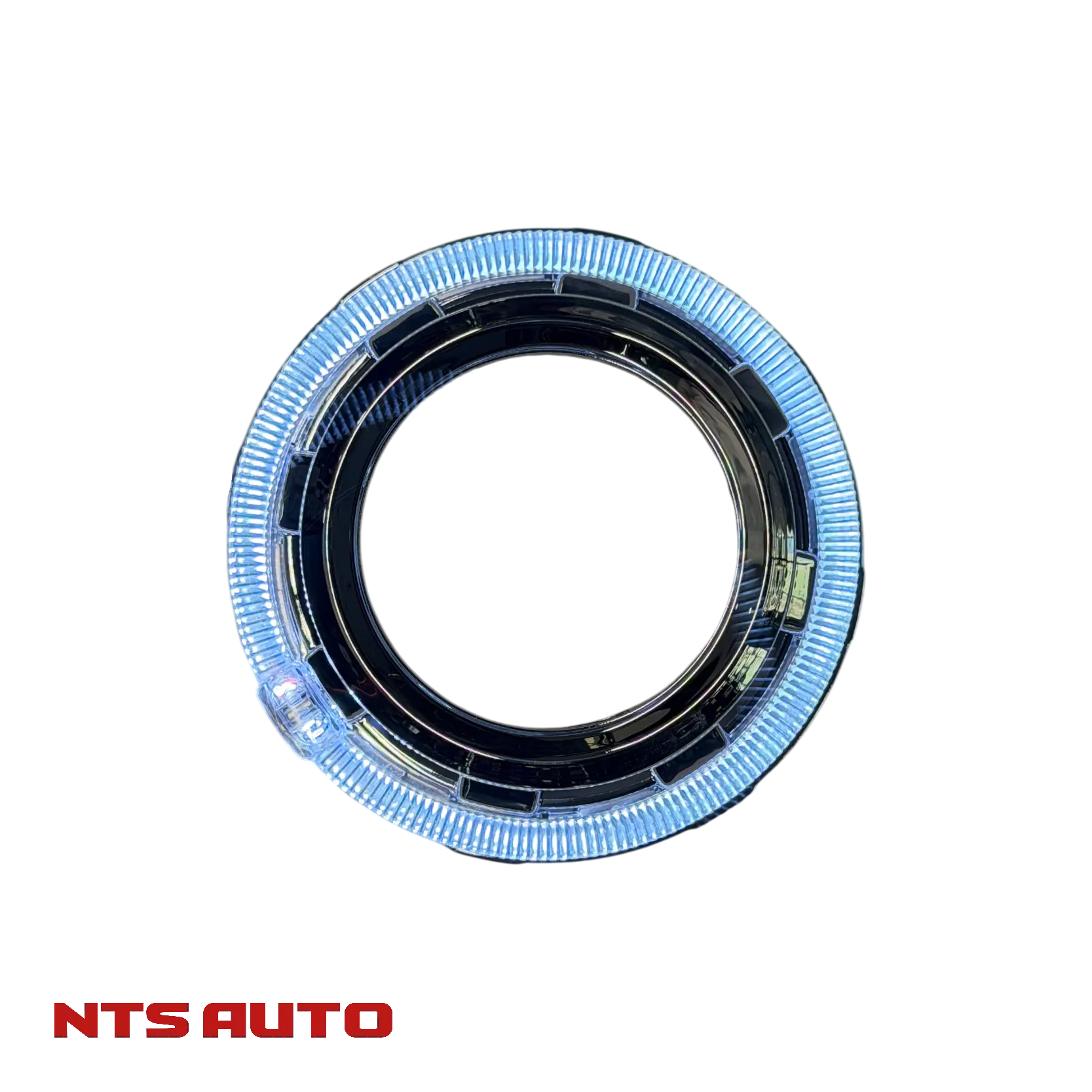 Маски для BI-LED линз 3 дюйма с белым ДХО 20 хром