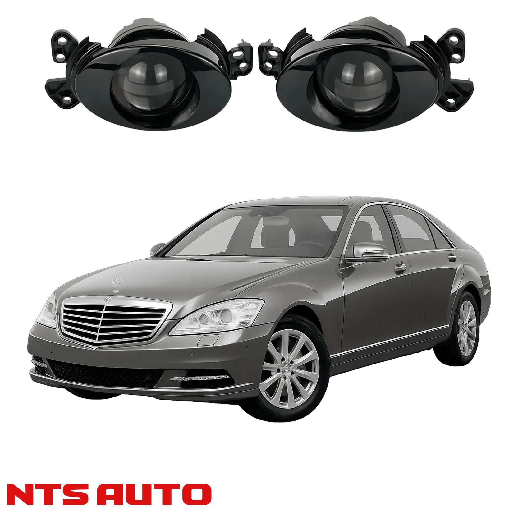 Противотуманные фары на MERCEDES-BENZ S-класс W221 (2005–2009)