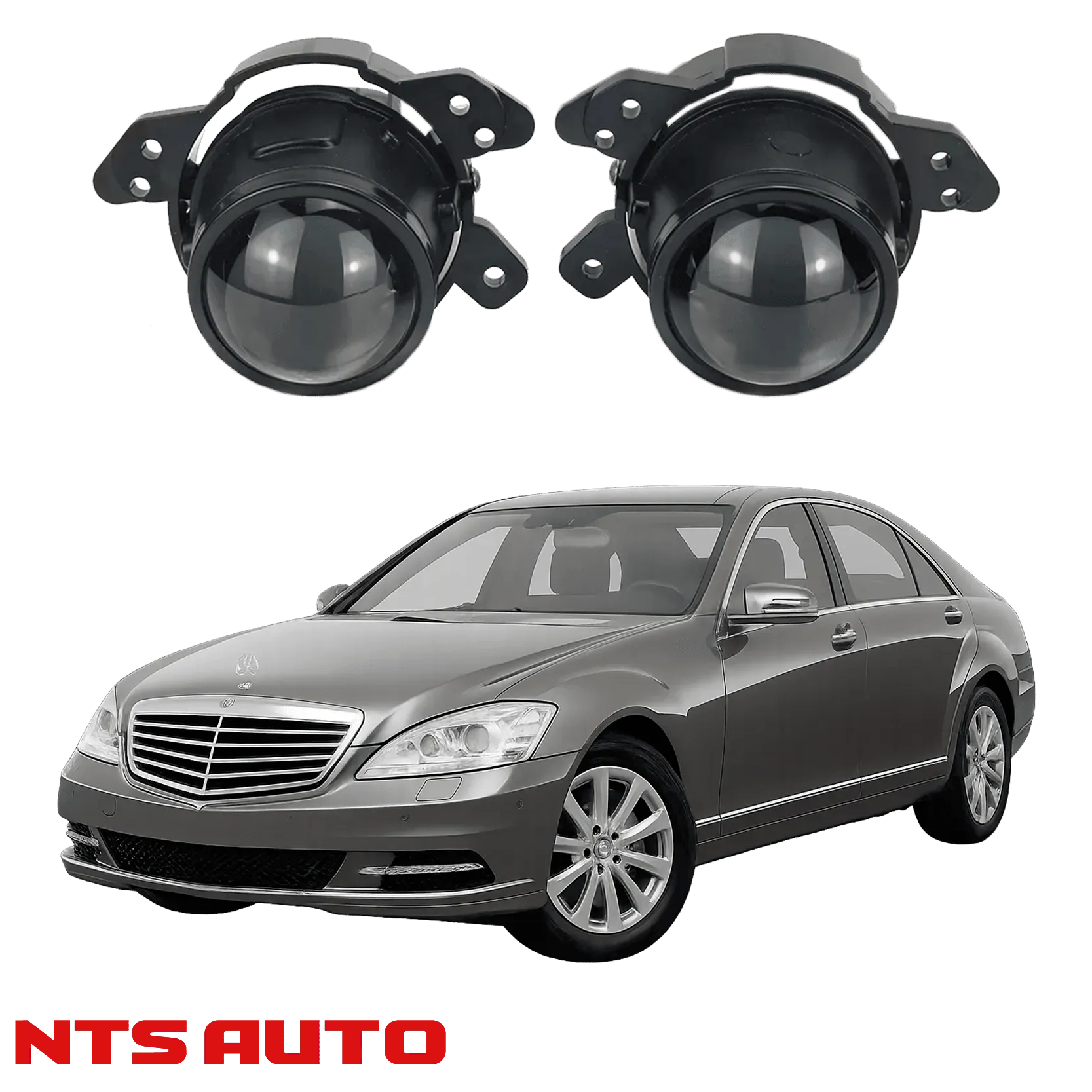 Противотуманные фары на MERCEDES-BENZ S-Class W221 (2009-2013)