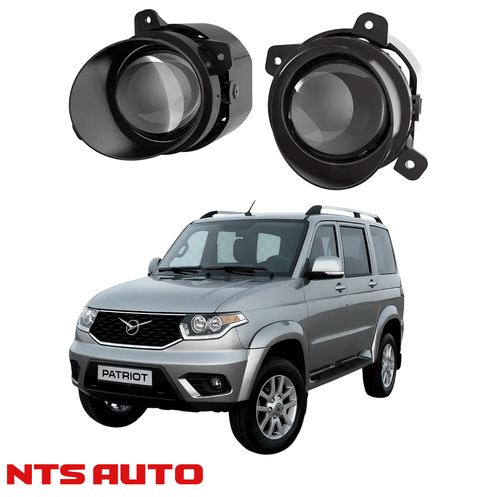 Противотуманные фары на УАЗ Patriot (2014–н.в.)