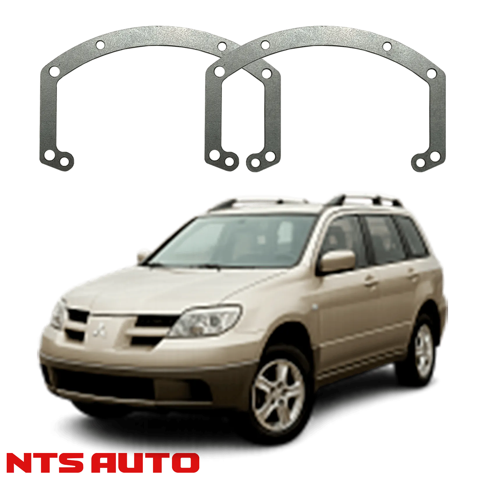 Переходные рамки для Mitsubishi Outlander (2002-2008)