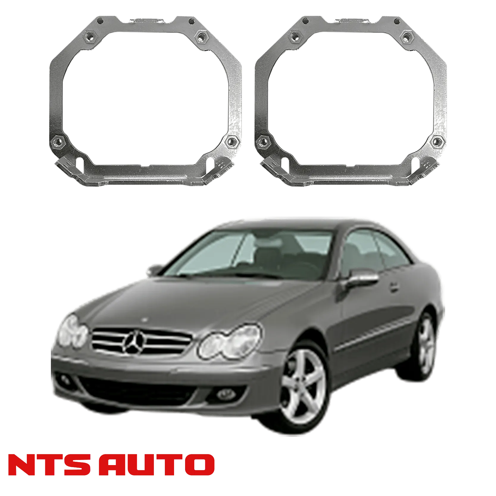 Переходные рамки для Mercedes CLK W209 (2002-2010)