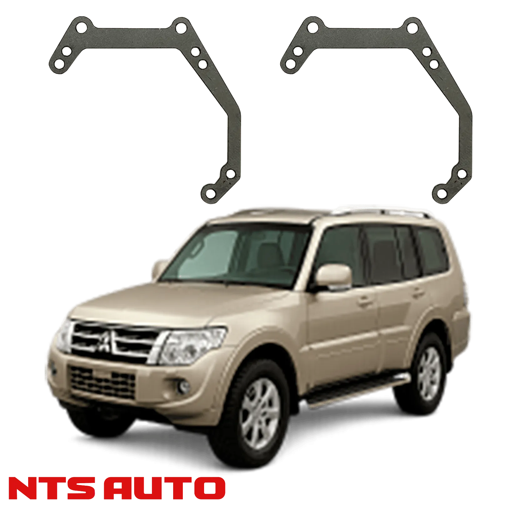 Переходные рамки для Mitsubishi Pajero 4 (2014-2020)
