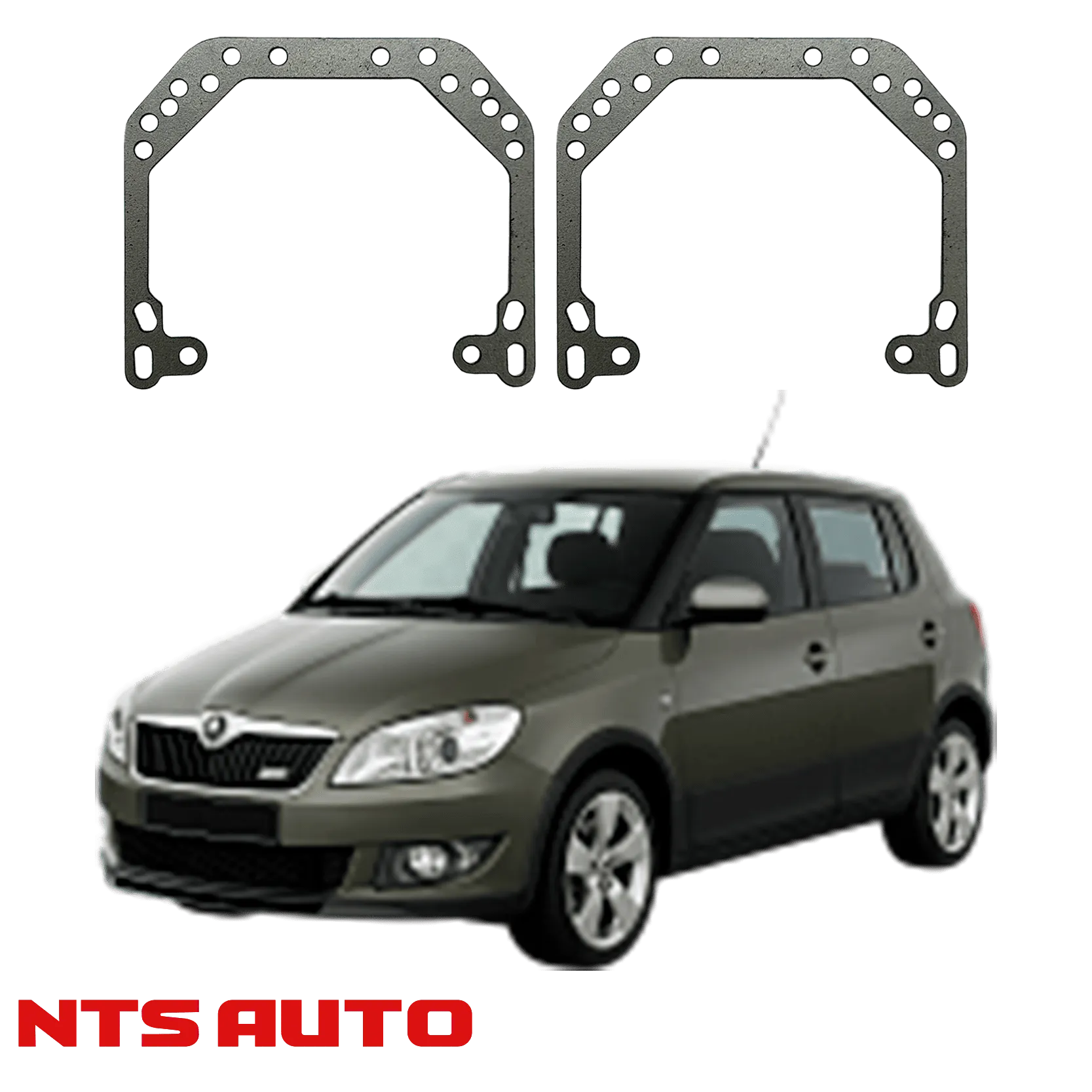 Переходные рамки для Skoda Fabia MK2 (2007-2014)